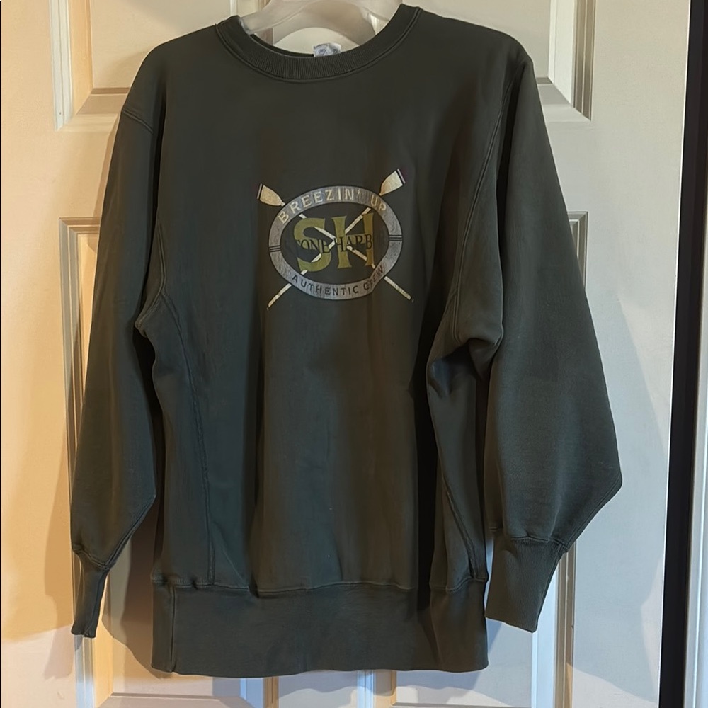 Vintage Stone Harbor Crewneck Sweater